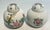 Chinoiserie Mid Century Modern Neiman Marcus Porcelain Ginger Jars For Sale - Image 3 of 9