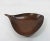 Wood 1960s Emil Milan Large Sculptural Hand Carved Bissilon Wood Serving Bowl For Sale - Image 7 of 12