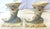 Ceramic Mid 20th Century Porcelain Cornucopia Vases With French Belle Epoque Design- A Pair For Sale - Image 7 of 17