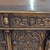 Brown Vintage Wood Carved Sideboard For Sale - Image 8 of 9