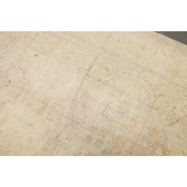Early 20th Century Zabihi Collection Turkish Mercerized Cotton Rug - 6'7" x 9'11" For Sale - Image 11 of 12
