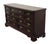 BASSETT FURNITURE Eden House Collection Solid Cherry Traditional Style 66" Double Dresser 2083-0237 43.5" High 66.75" Wide...