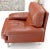 Ligne Roset Made in France Wide Seat Browm Leather Lounge Chair For Sale - Image 11 of 12