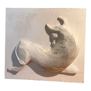 1980s Relief Sculpture ‘Bull’ by Tony Trezza