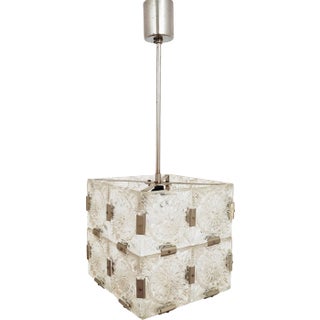 Czech Pendant Lamp by Kamenicky Senov for Kamenický Šenov, 1960s For Sale