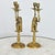 Brass 19th Century Pair of Brass Lion Candlesticks from Amsterdam For Sale - Image 8 of 8
