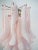 Pair of Italian Murano Wall Lights Mazzega – 10 Pink Lattimo Glass Petals For Sale - Image 10 of 12