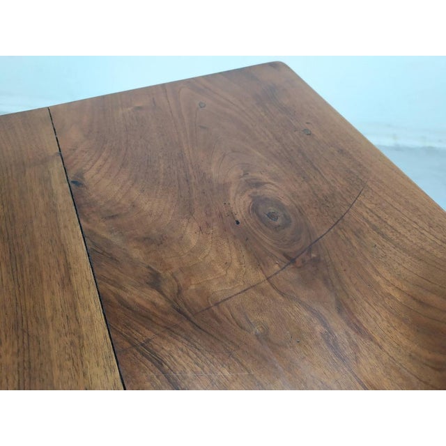 Bistro Table in Walnut For Sale - Image 10 of 18