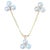 Tripod Pearl Earring With Tiny Diamond In 14 Karat Yellow Gold This spectacular Affordable earring is consisting of three...