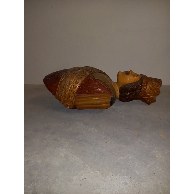 1900 - 1909 Figurehead of a Ship, 1900 For Sale - Image 5 of 8