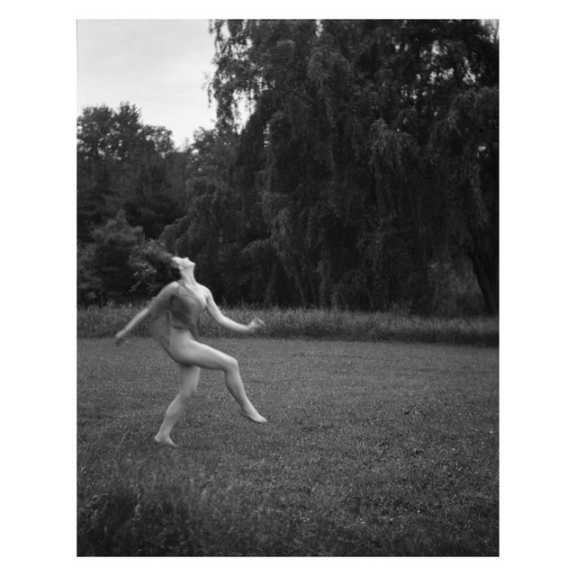Contemporary Reproduction Print of Modern Dancer Girl in Nature For Sale