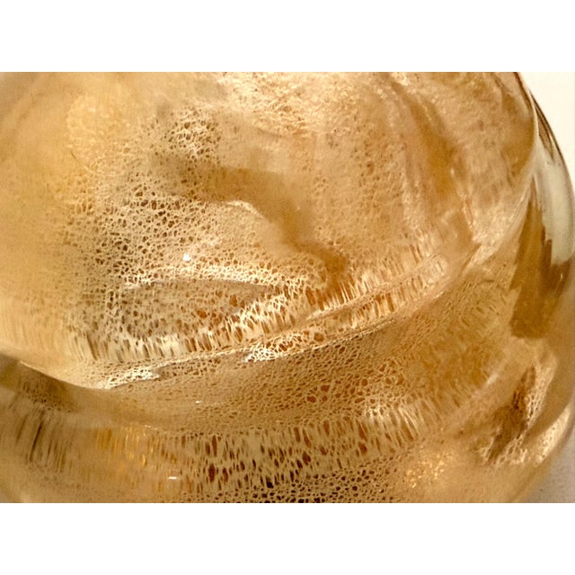 Vintage Thick Murano Glass Ashtray by Archimede Seguso, 1950s For Sale - Image 11 of 12