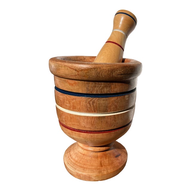 1970s Jumbo Sized Mortar and Pestle For Sale