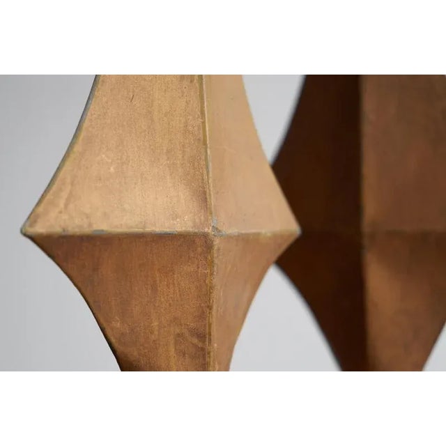 Antique Gold Painted Finials, 19th Century, Set of 2 For Sale - Image 9 of 11