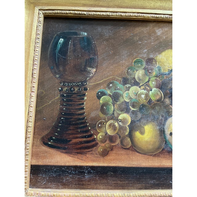 H. Seebacher, Still Life Composition, 1903, Oil Painting on Canvas, Framed For Sale - Image 5 of 9