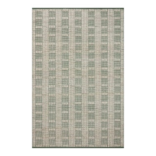 Angela Rose x Loloi Colton Ivory / Sage 4'-0" x 6'-0" Accent Rug For Sale