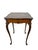 Early 20th Century Vintage French Provincial Tall Square Table With Sculptural Turned Legs For Sale - Image 5 of 15