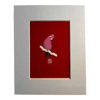 Contemporary Japanese Cockatoo Print For Sale