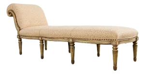 Monumental Neoclassical Style Hendrix Allardyce Chaise Longue