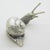 Vintage Italian Genuine Silver 800 Life-Size Snail Figurine by Arezzo Silversmith Ar 100, 1970s For Sale - Image 3 of 13