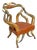 19th Century Longhorn Hearth Chair Attributed to Wenzel Friedrich For Sale