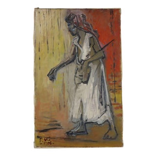 Orazi, Figure, Oil on Canvas For Sale