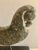 Abstract Decorative Stone Horse Mounted on a Wood Pedestle For Sale - Image 3 of 7