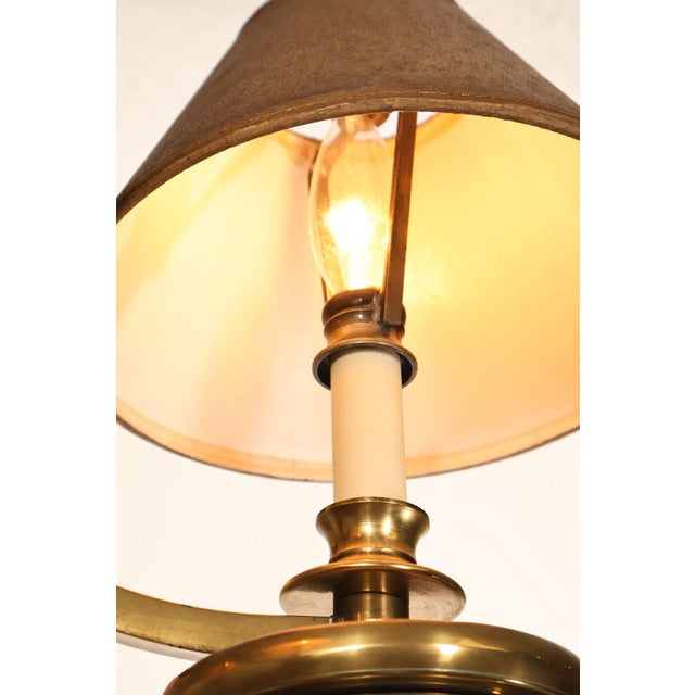 Chapman Horn Four Light Chandelier For Sale - Image 10 of 18