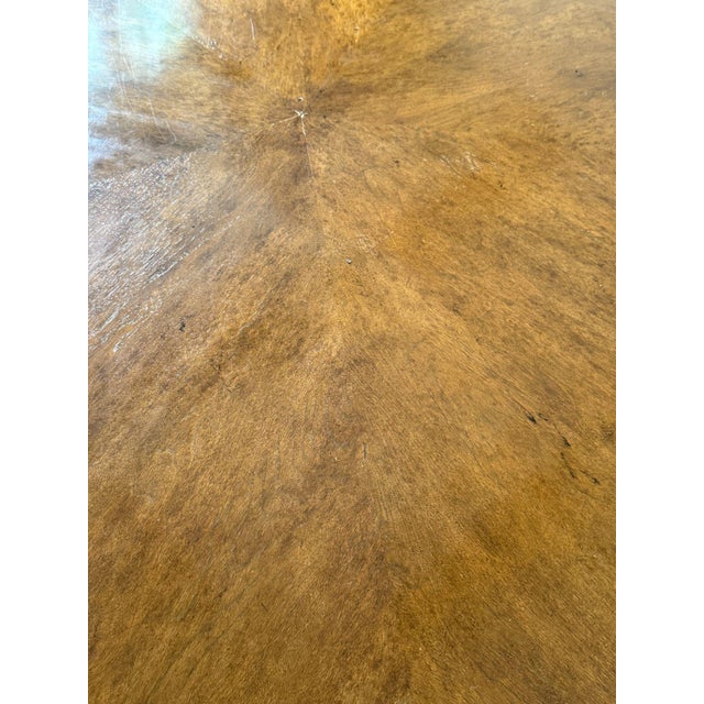 Therien French Provincial Volute Walnut Dining Table For Sale - Image 11 of 13