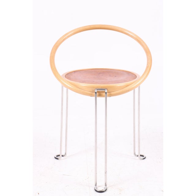 Mid-Century Modern Side Chairs by Börge Lindau, 1980s, Set of 4 For Sale - Image 3 of 11