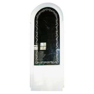 French Etched Arched Mirror For Sale