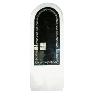 French Etched Arched Mirror