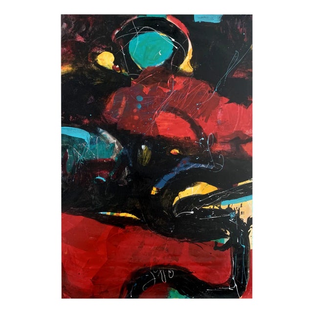 Monika Rossa, Abstraction, 2023, Oil on Canvas For Sale