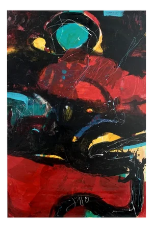 Monika Rossa, Abstraction, 2023, Oil on Canvas