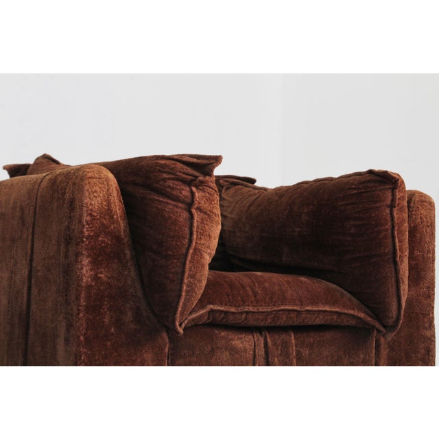 Vintage Italian Brown Lounge Chair, 1970s For Sale - Image 12 of 13