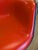 1970s Pair of Red Eames Herman Miller Padded Arm Shell Chairs For Sale - Image 13 of 16