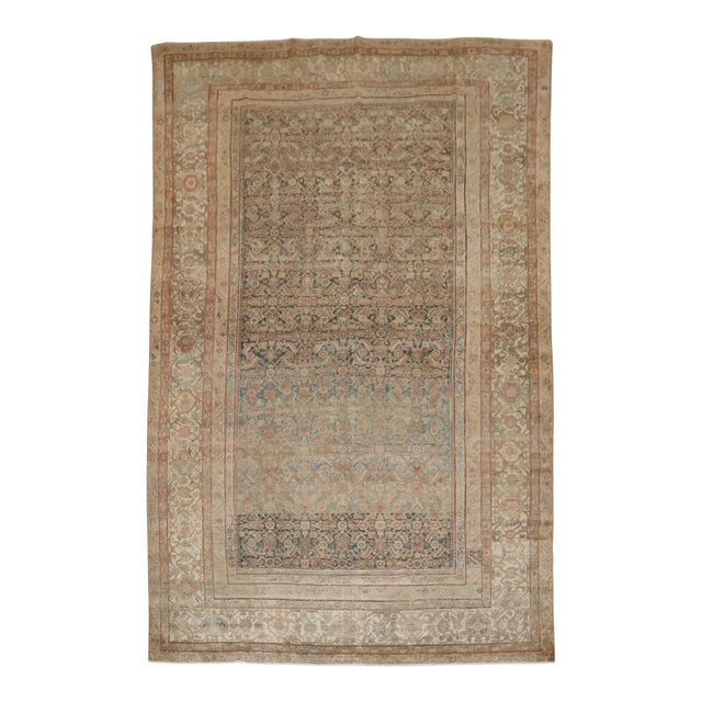 Antique Zabihi Collection Persian Ferehan Rug For Sale