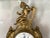 19thC French Maker Louis XVI Gold Ormolu Bronze Mantel Clock, 1 For Sale - Image 11 of 18
