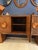Brown Art Deco Reeded Sideboard, 1940s For Sale - Image 8 of 10