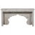 Far Pavilions 59” Long Moorish Carved Arch Solid Wood Console Sofa Table For Sale - Image 4 of 5