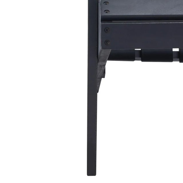 Topher Adirondack Chair - Black For Sale - Image 4 of 11