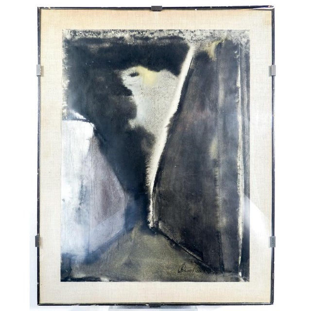 Araldo Cavallera, Abstract Work on Paper, 1950s, Watercolor on Paper For Sale - Image 12 of 12