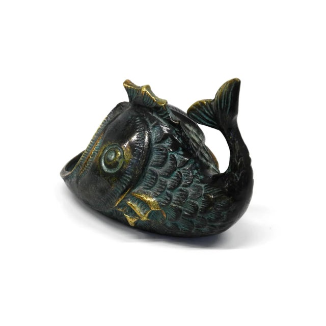 Mid-Century Modernn Fish Ashtray by Walter Bosse, 1950s For Sale - Image 9 of 13