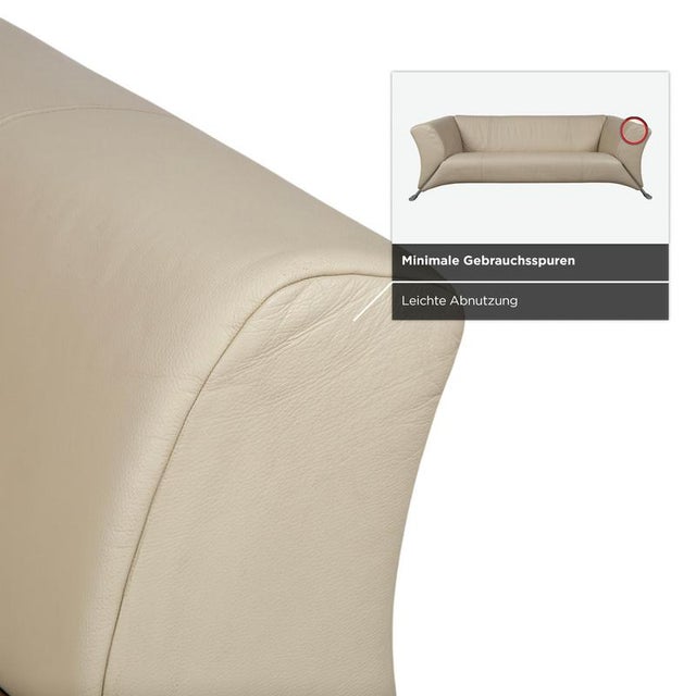 Animal Skin 322 Three-Seater Sofa in Leather from Rolf Benz For Sale - Image 7 of 14