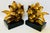 Mid-Century Modern Pair of Gilt Hummingbird Bookends For Sale - Image 3 of 6