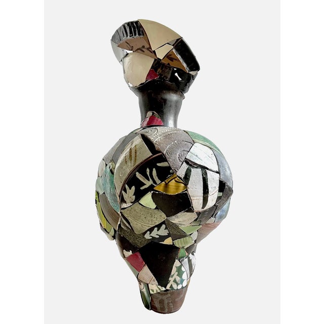 2020s 2022 Shard Amphora No. 15 Contemporary Multicolor Ceramic Sculpture Chase Travaille For Sale - Image 5 of 13