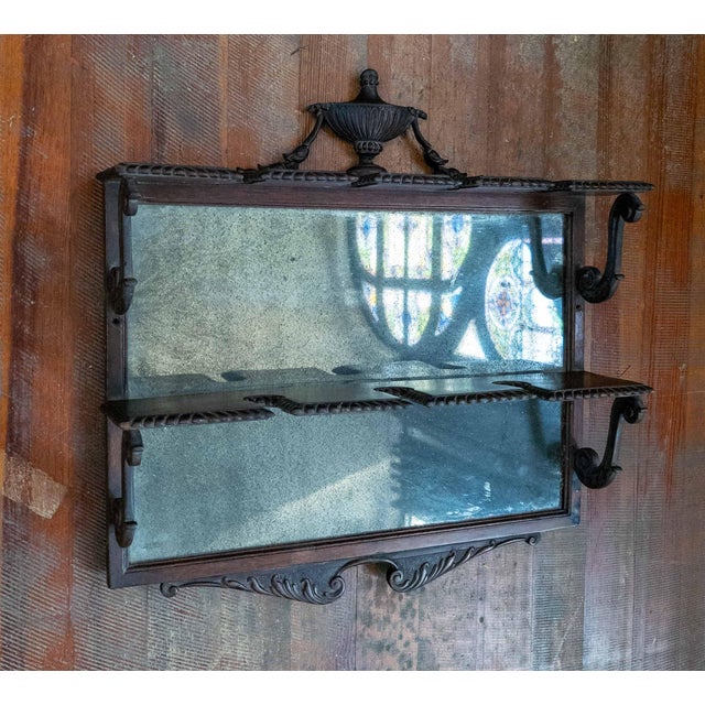 19th Century English Georgian Style Wine Glass or Pipe Rack For Sale - Image 4 of 18