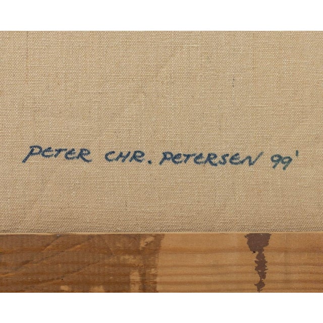 1990s Peter Christian Petersen "Come On..." Mixed Media For Sale - Image 5 of 7