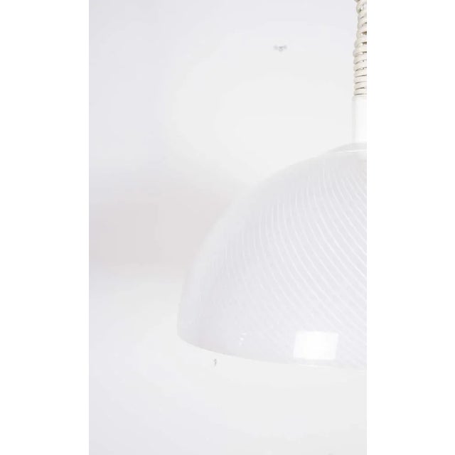 Plastic Vintage Plastic Pendant Lamp For Sale - Image 7 of 9