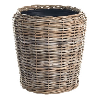 Woven Dry Basket Planter 17.75" For Sale